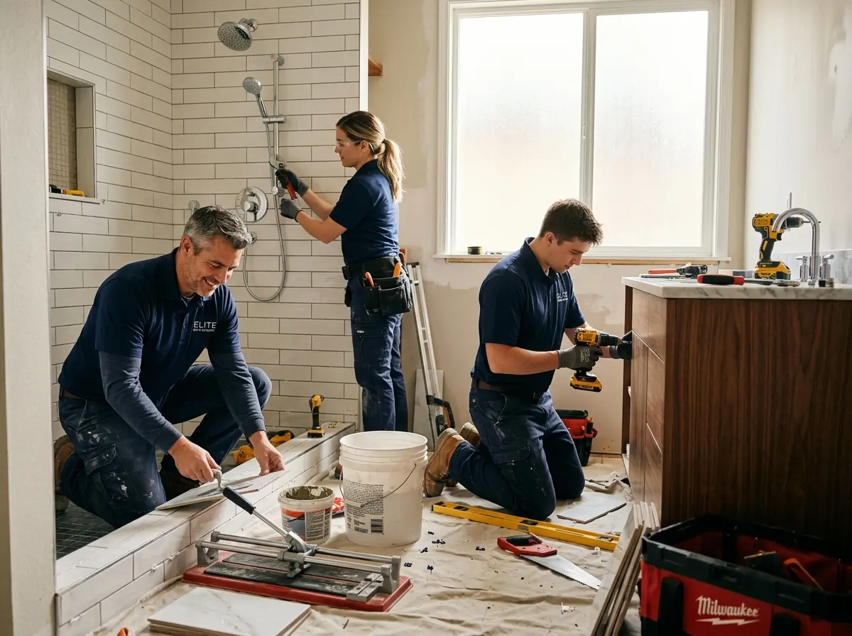 Horizon Bath Remodel team